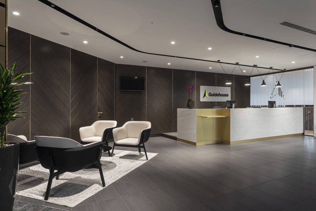 1 Angel Court, Guidehouse, completed interior