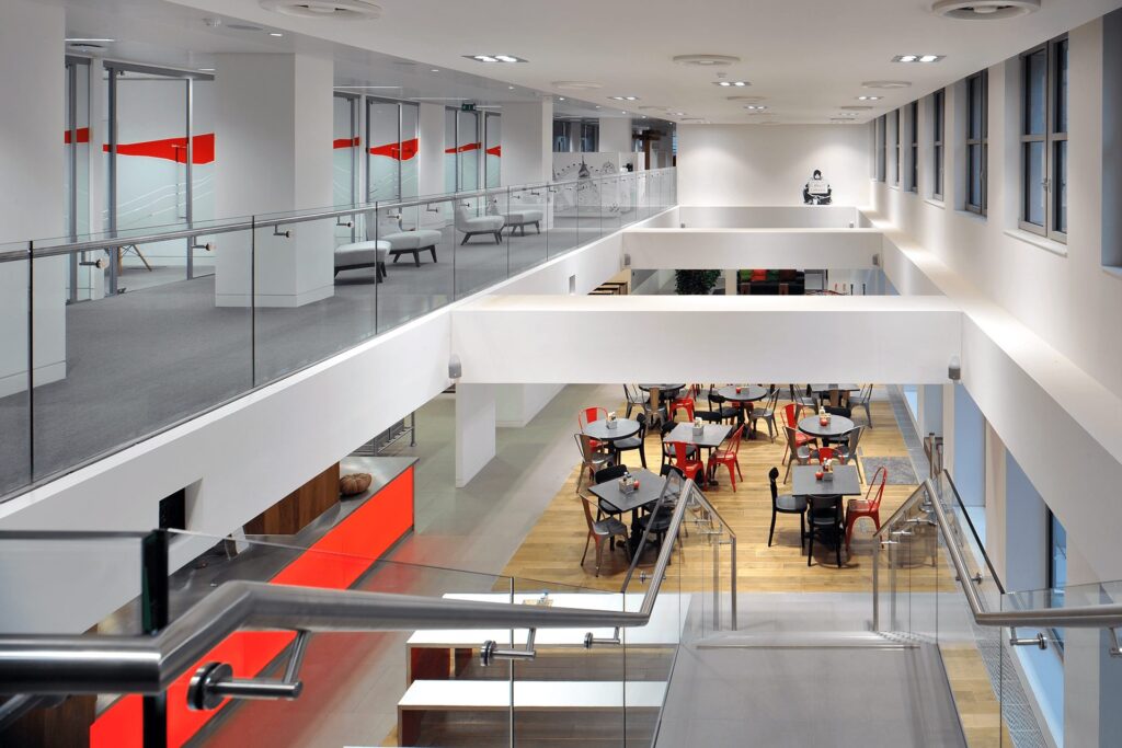 40 The Strand, Bain & Company, completed interior
