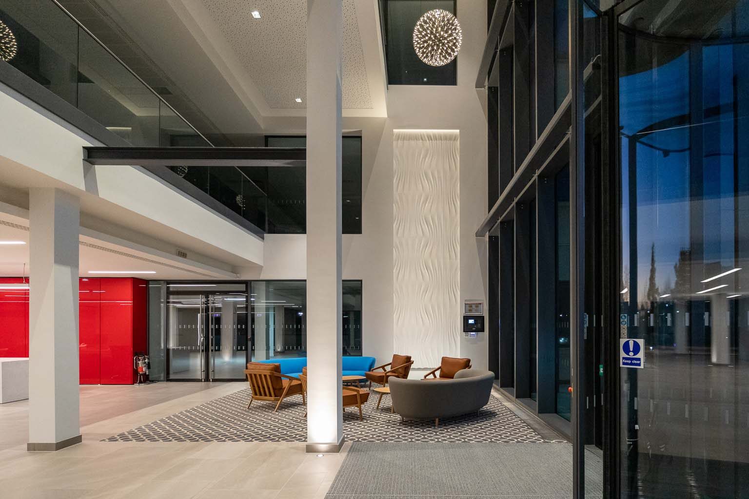 Farnborough Aerospace Park, interior photograph