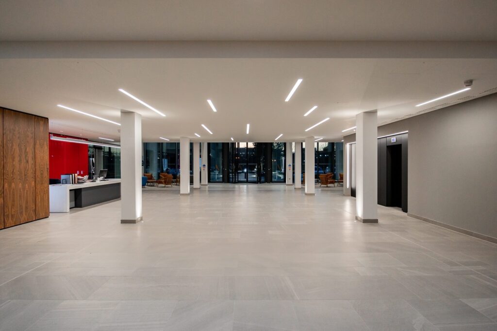 Farnborough Aerospace Park, completed interior