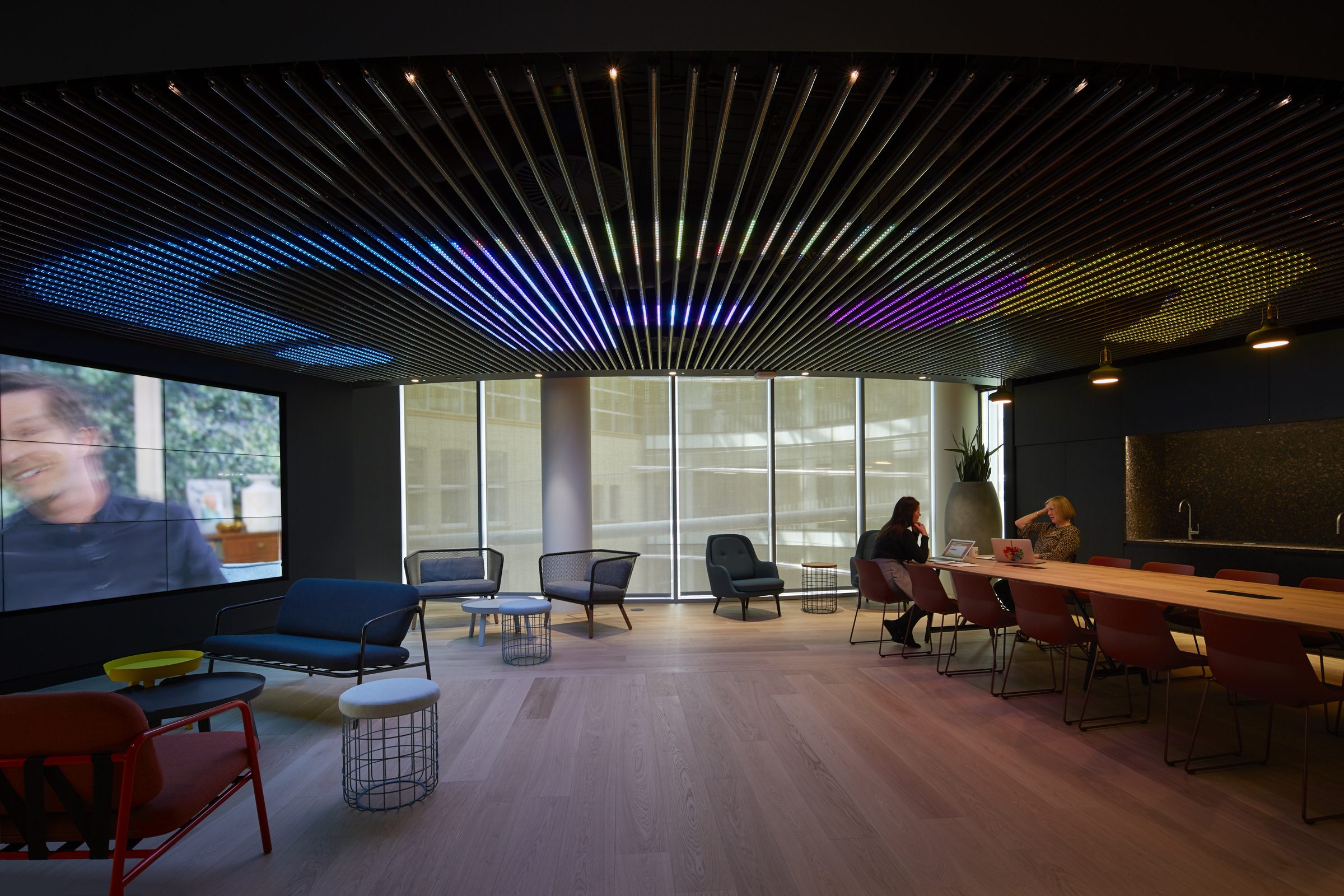 ITV, Waterhouse Square, interior photograph