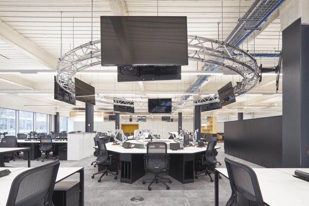 ITV, White City, completed interior