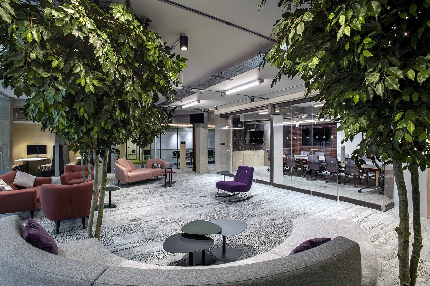 MTVH, Hatton Garden, interior photograph