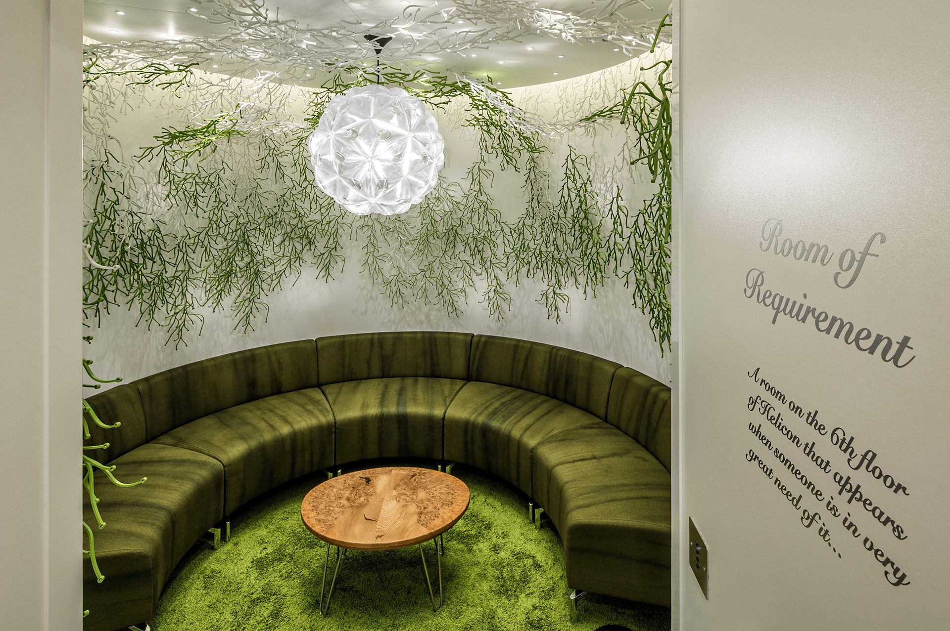 Oracle office, interior photograph