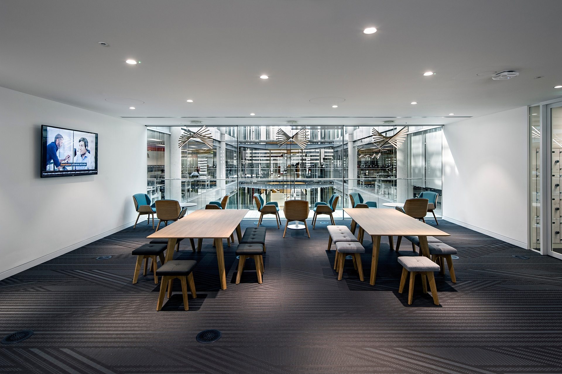 Oracle office, interior photograph