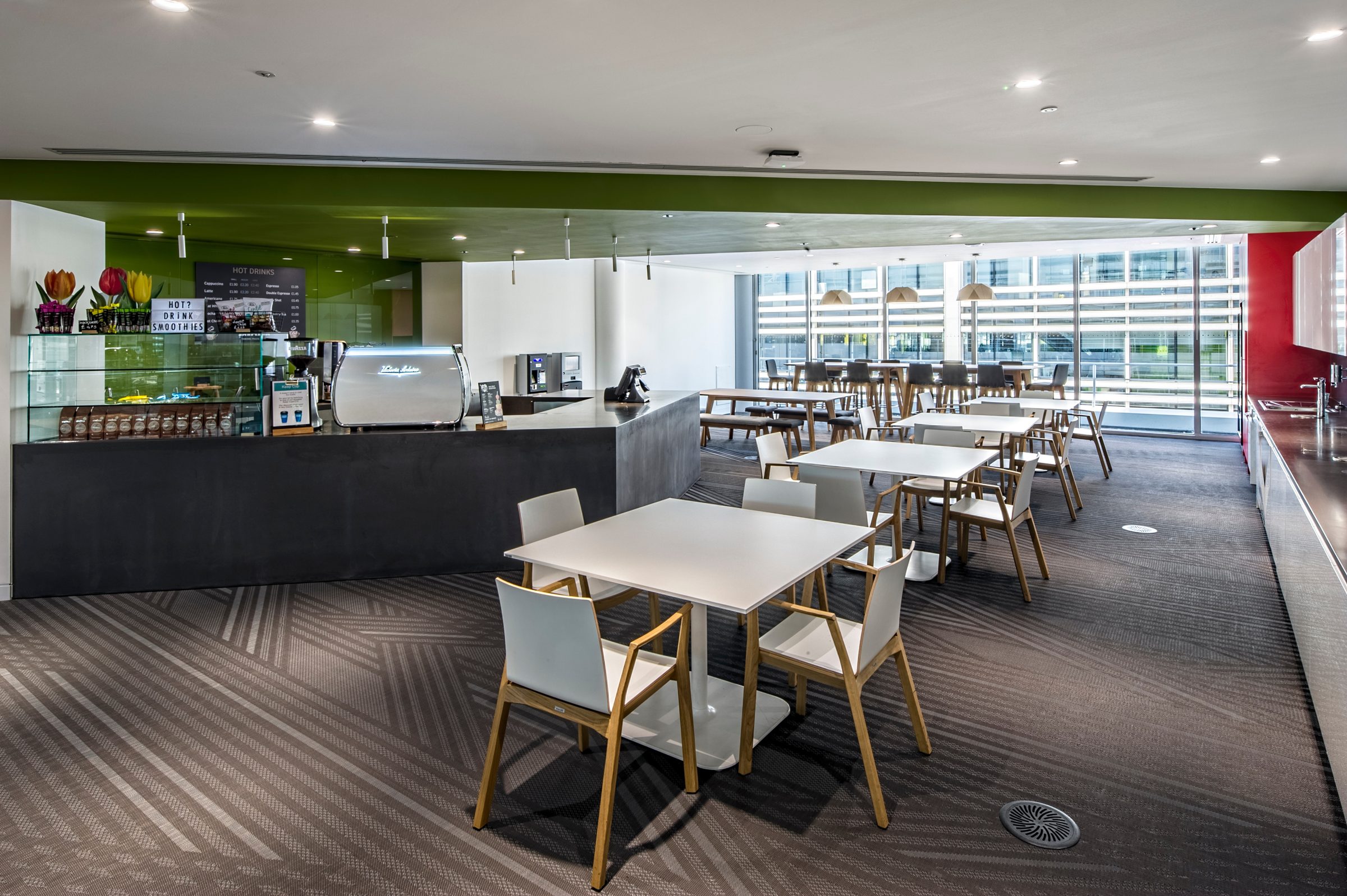 Oracle office, interior photograph