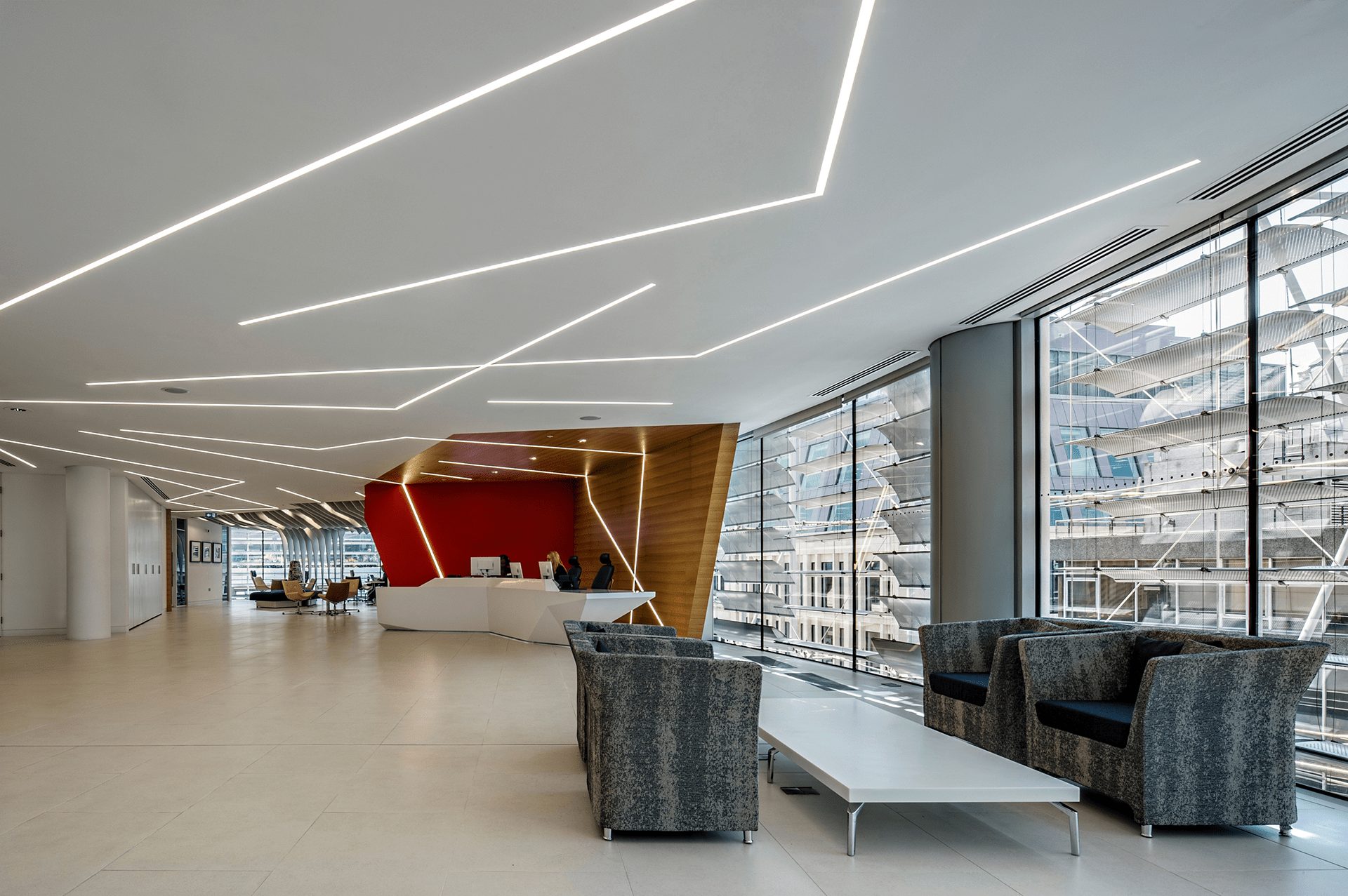 Oracle office, interior photograph