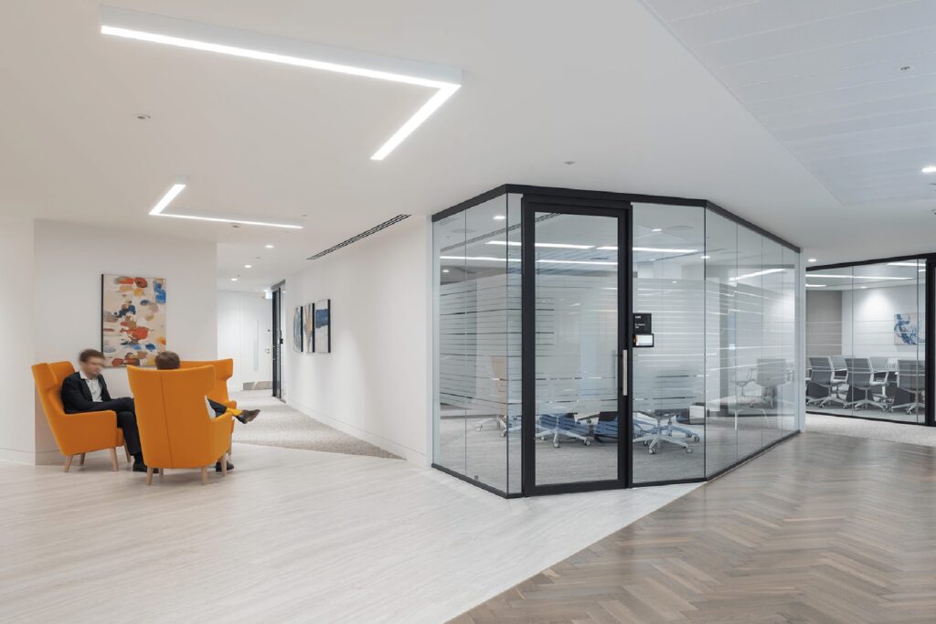 Park House, Finsbury Circus, completed interior