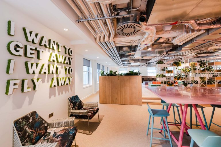 Spotify, Adelphi Building, interior photograph