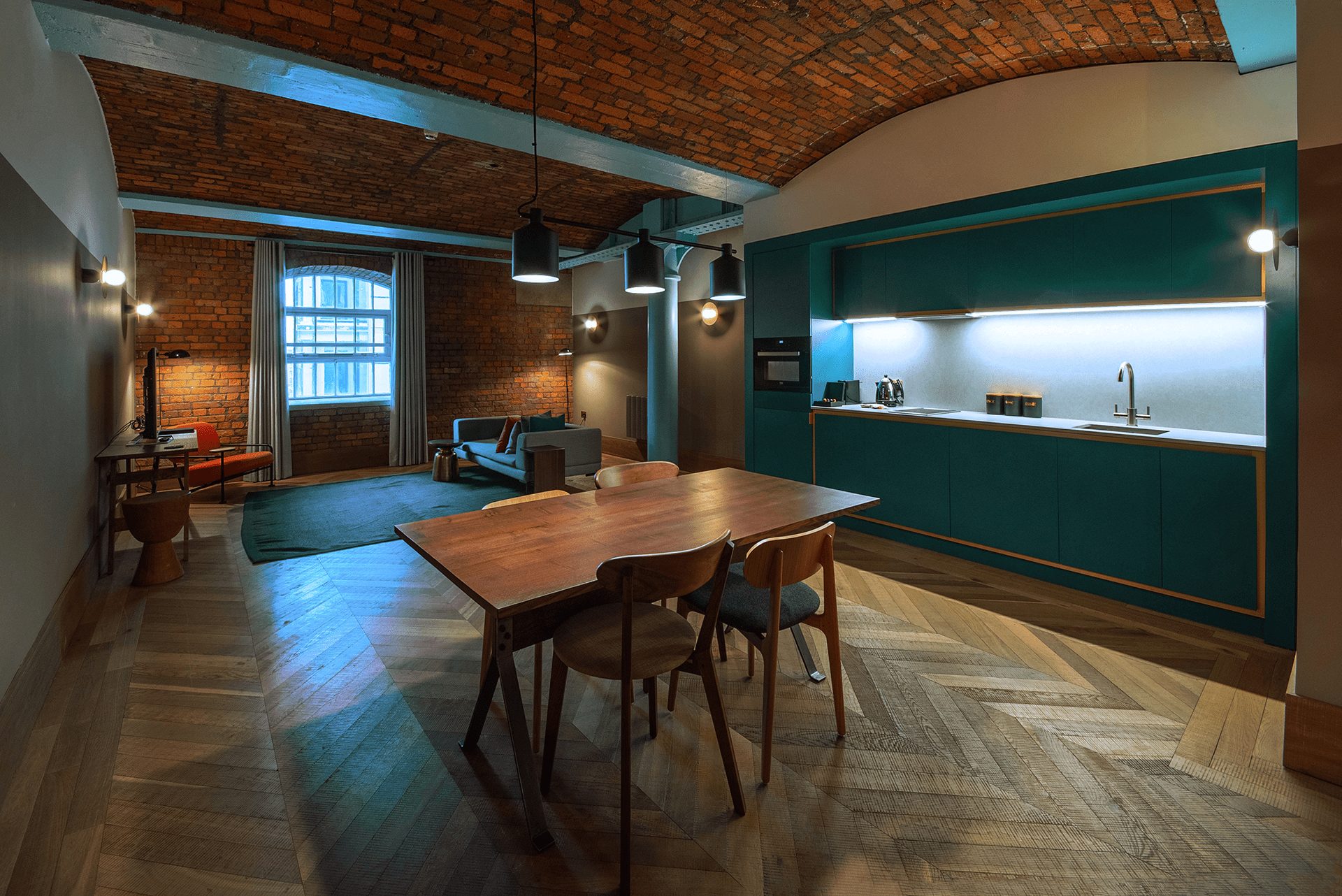 The Place, London Warehouse, Manchester, interior photograph