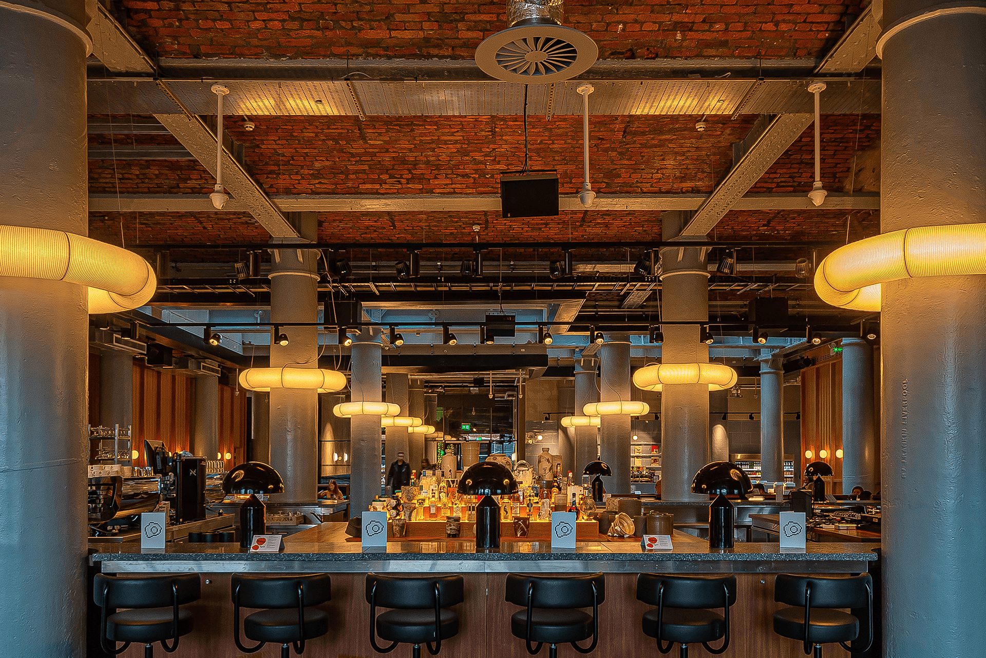 The Place, London Warehouse, Manchester, interior photograph